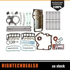 Timing Cover Gasket Head Gasket Set Head Bolts set For 02-03 Dodge Ram 1500 4.7L