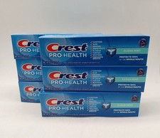 Crest Pro-Health Clean Mint Toothpaste 4.3 oz – Pack of 6 | Fluoride Anticavity 1.39 per gallon