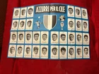 Original Blue Poster for Chile 1962 Italy World Cup Footballers Great
