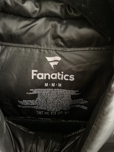 Fanatics Georgia Puffer Jacket Size Men’s Medium *FLAW - Picture 3 of 10