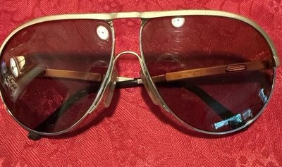 Carrera Vario Germany Sunglasses Gold tone Brushed 5305 Aviator Style