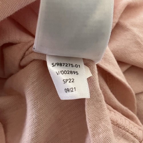 Athleta Organic Daily Relaxed Short Sleeve Tee In Eclipse Orchid Pink Medium - Picture 15 of 18