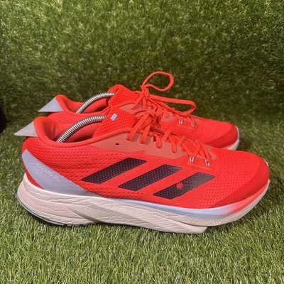 Adidas Adizero SL Mens Size 11.5 Solar Red Black Athletic Running Shoes Sneakers