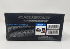 Pair Exustar Adaptor for Clip-In Pedals w/Hardware E-SL02A-1