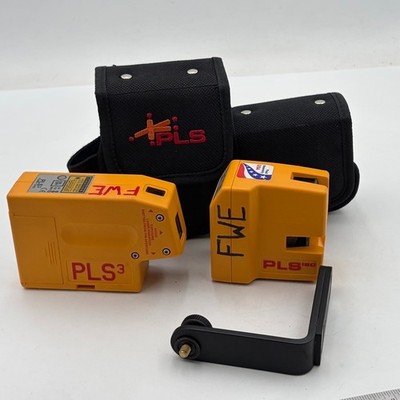 Pacific Laser Systems PLS3 3-Point Laser Level Tool W/ Case Free Shipping