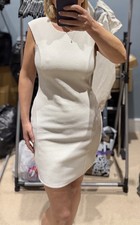 Off-white Textured Jersey Bodycon Dress Miss Selfridge