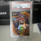 2020 Panini Select Patrick Mahomes II Orange Die-cut #302 PSA 9 Mint Field Level