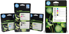 Multipack HP 950 XL 951 XL 950 951 nero/ciano/magenta/giallo NUOVO 4 cartucce