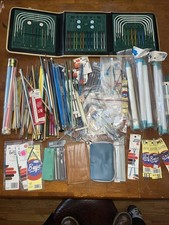 Vintage LOT 50 s NEEDLES Knitting Crochet Cross Stitch New Old Stock NOS Crafts