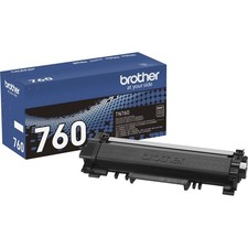 Brother Genuine TN-760 High Yield Toner Cartridge - Black tn760 