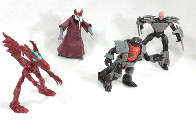 2013 2014 Viacom TMNT Action Figure Lot x 4 Splinter Shredder Newtralizer Turtle