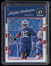 2016 Donruss Optic #102 Adolphus Washington Holo