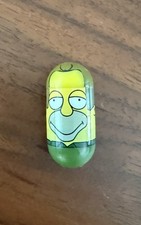 VINTAGE RETIRED SPIN MASTER 2004 THE SIMPSONS MIGHTY BEANZ NUMBER 7 LENNY