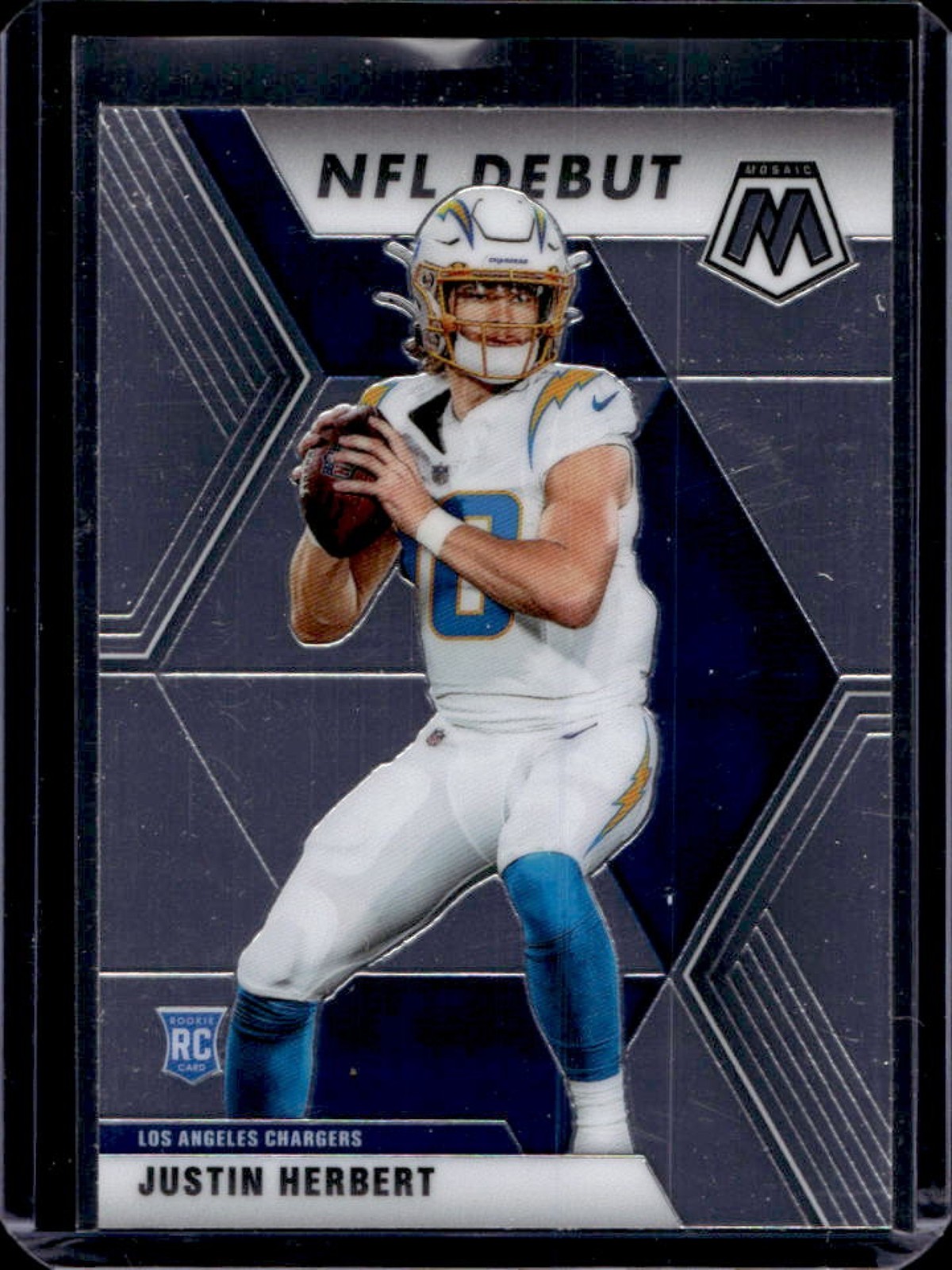 2020 Mosaic Justin Herbert RC Rookie #263 Chargers