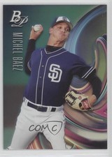 2018 Bowman Platinum Top Prospects Sky Blue Michel Baez #TOP-24 q2s