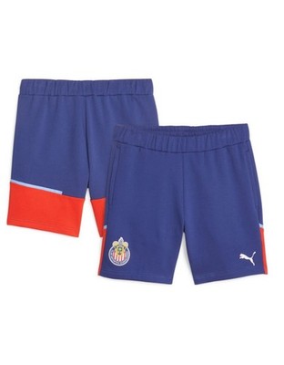 Puma Chivas Guadalajara Warm up Casual Team Shorts Hand Pockets $55 Men's XL
