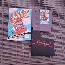 Mario Bros. 2 NES Nintendo - EXCELLENT Box Game - No Manual - High Quality