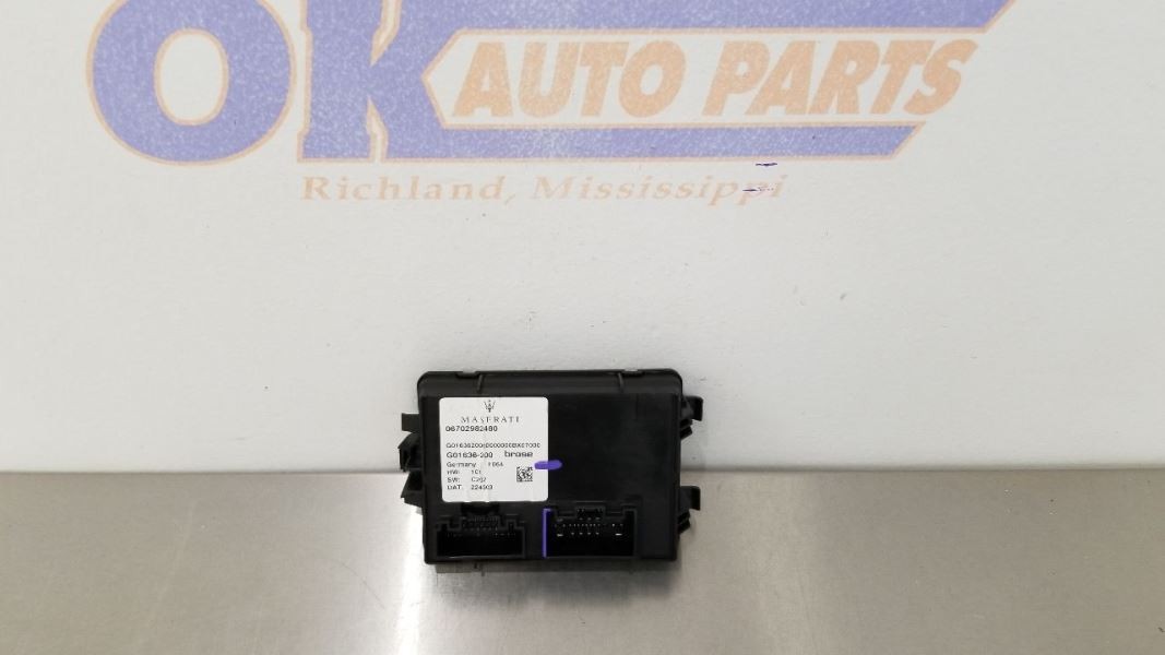 2023 MASERATI GRECALE TROFEO POWER LIFTGATE CONTROL MODULE 670298248