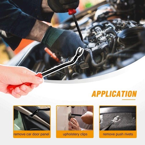 1000pcs Car Retainer Auto Fasteners Push Trim Plastic Clips Pin Rivet Bumper Kit - Bild 8 von 10