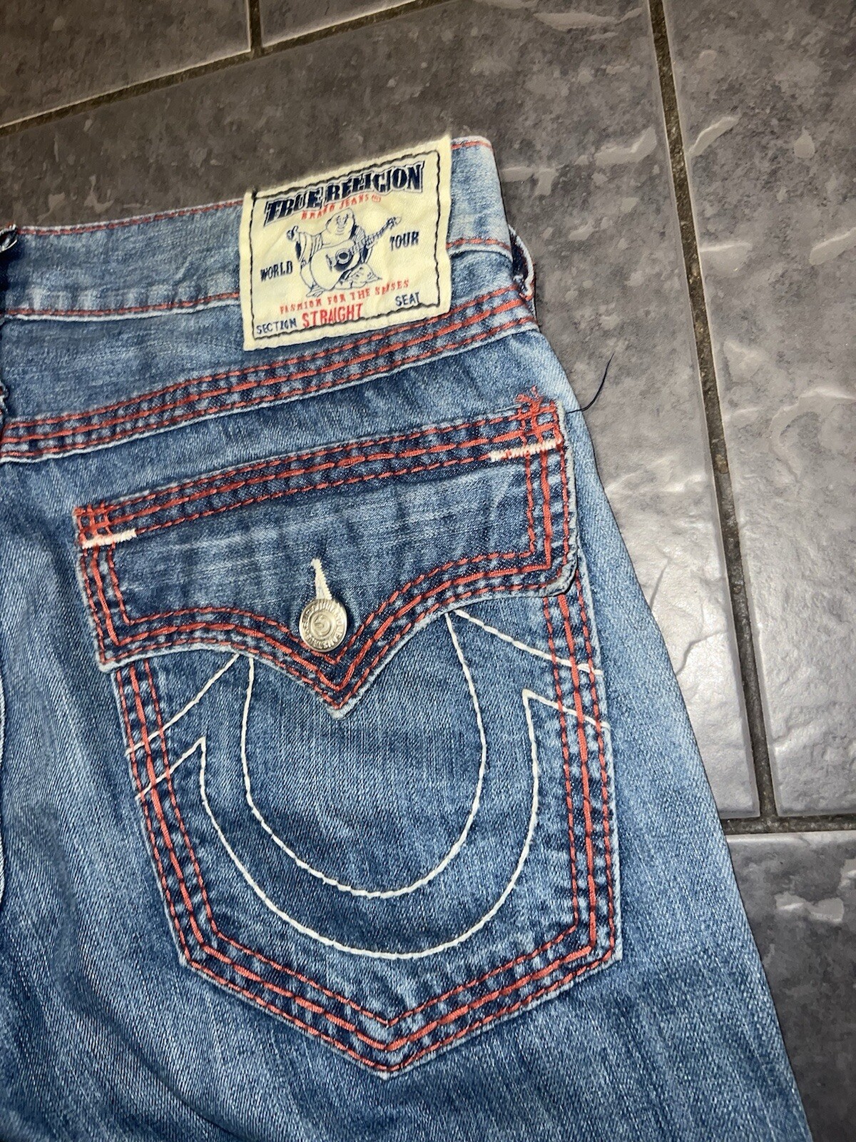 True Religion Ricky MB3 Red Stitch image 2