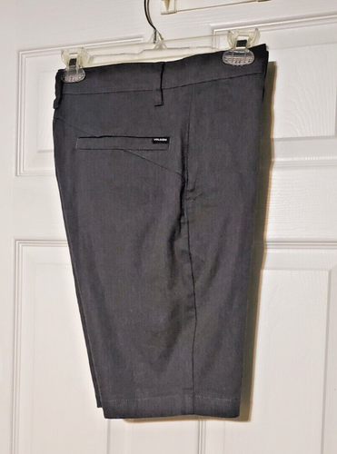 Volcom Mens Size 30 gray Flat Front Chino Shorts 10" Inseam FREE SHIPPING - Picture 5 of 15