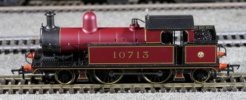 Bachmann 31-168 LMS L&YR Tank 2-4-2, L&YR LMS Crimson Livery, Mint, Boxed - Picture 5 of 10
