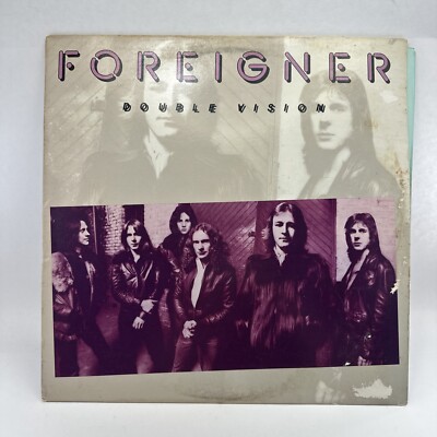 FOREIGNER - DOUBLE VISION (LP, 1978, ATLANTIC RECORDS) 12'' Vinyl Record