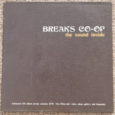 BREAKS CO-OP  The Sound Inside PROMO CD ALBUM with EPK