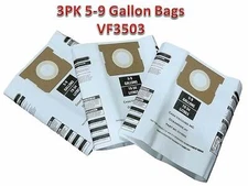 Casa Vacuums VF3503 Replacement 3PK for Ridgid 5-9 Gallon Units.