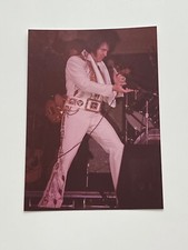 ELVIS PRESLEY ORIGINAL VINTAGE KODAK PHOTO CHARLOTTE FEB. 21 1977 STAMPED