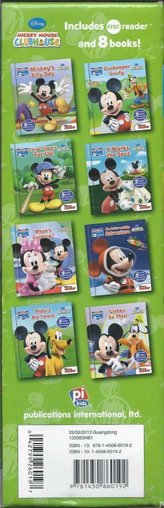 Disney Mickey Mouse Clubhouse Story Me Reader Blue 8 Books