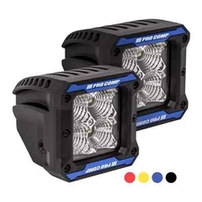 Pro Comp 2×2 Square S4 GEN3 LED Flood Lights Pair