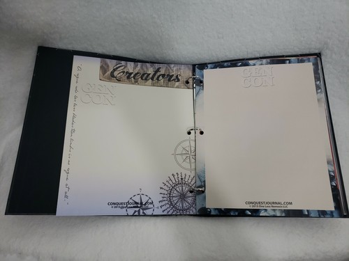 Gen Con Gaming Is Coming Con Adventure Journal Con Quest Binder RPG scrapbook - Picture 8 of 12