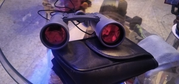 prismaticos MINOX 20x25 gris en perfecto estado con su funda