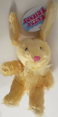 Happy Easter Pastel Plush Bunnies, 1 Bunny/Pk, E29, Select: Color