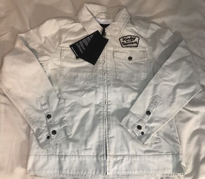 Harley-Davidson® Mechanic Canvas Jacket Oatmeal Women's Size