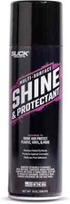 Slick Products Shine Protectant, Long-Lasting High-Gloss Clear Coat Spray, and