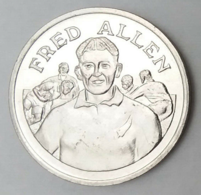Fred Allen New Zealand Rugby 15 Great All Black Captains Medal