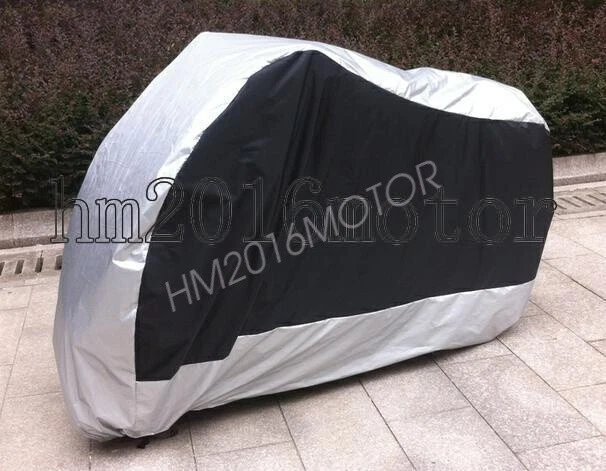 Серебристо-черный чехол 3XL для мотоцикла Honda Goldwing GL 1800 1500 1200 1000 1100 - Изображение 2 из 4