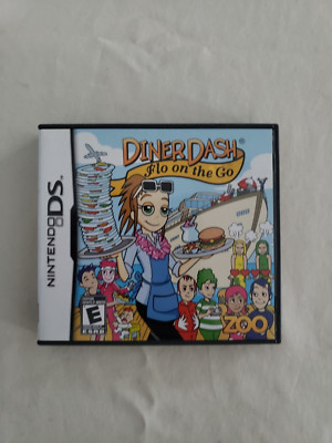 Flo Nintendo Diner Dash: Flo On The Go Nintendo DS Complete In Box CIB Game Case ...
