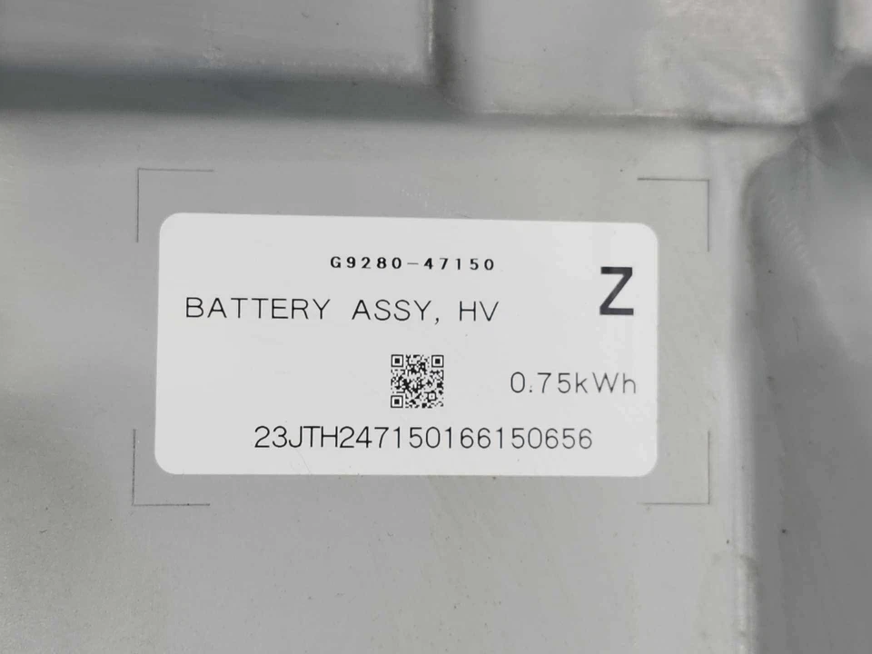 Conjunto de batería híbrida de iones de litio Toyota Prius 16-18 120 k OEM G9280-47150 Foto 2 de 4