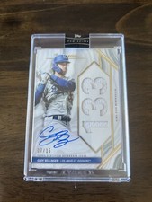 2022 Topps Luminaires Cody Bellinger Home Run King Auto Relic /15