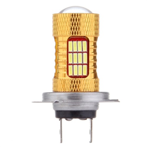 Pure White H7 LED 6000K 54 SMD HID Bulb Low Beam Head Light 12V 30W Car - Picture 2 of 2