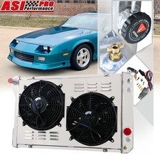 3 Row Radiatorshroud Fan For 82-92 Chevy Camaro Pontiac Firebird V8