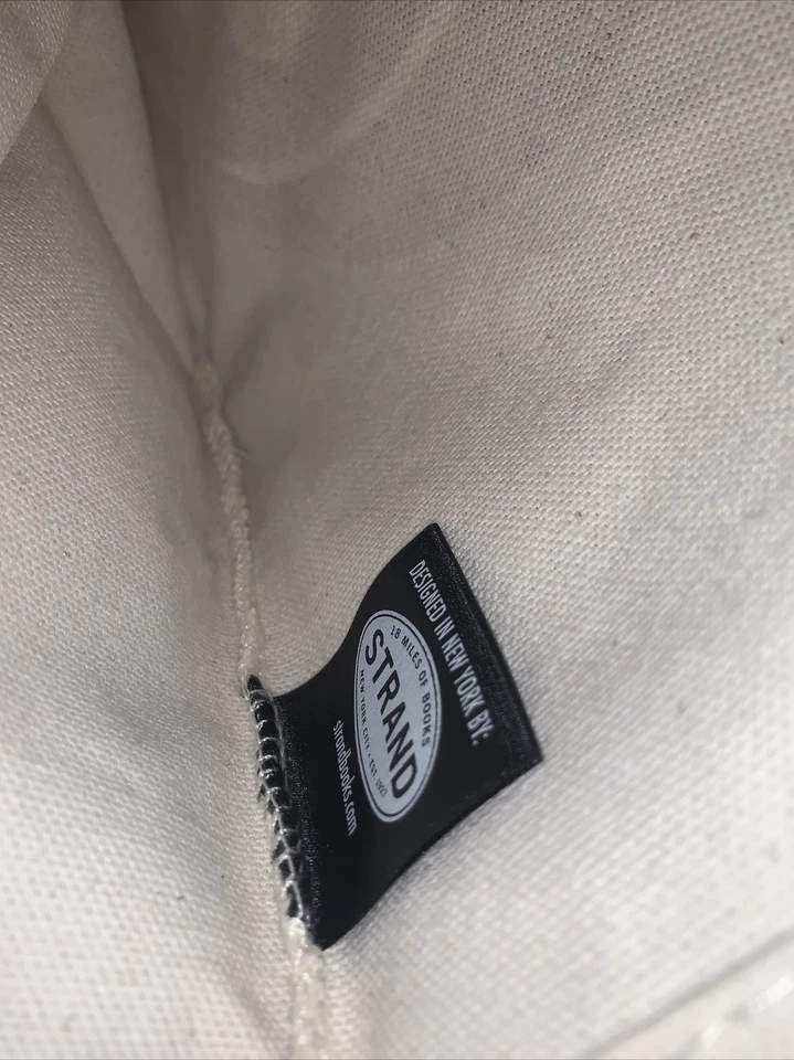 Б/у холщовая сумка-тоут Strand x Valentino средний размер - Изображение 4 из 4