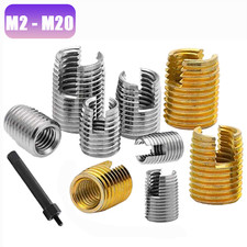 Slotted Self Tapping Threaded Inserts External And Internal Thread Stainless 303