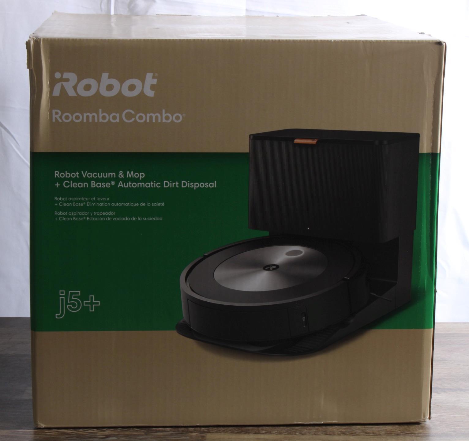 NEW iRobot Roomba j5+ (j5570) SelfEmptying Robot Vacuum Cleaner + Mop