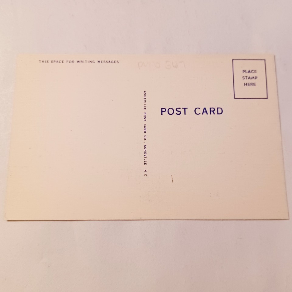 Postcard Airplane View of Mayview ManorBlowing Rock North Carolina