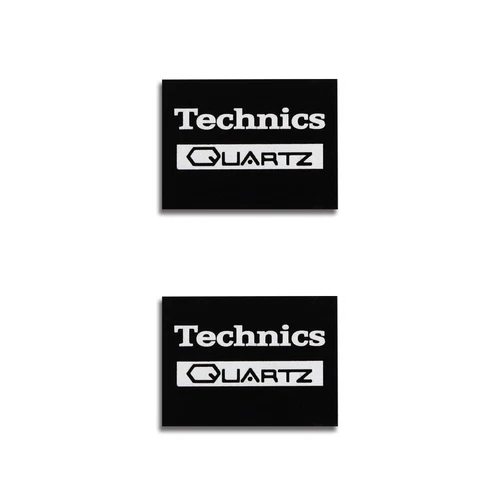 Technics Turntable Aluminum Logo Badge Dust Cover 20mm(0.79")X15mm(0.6")