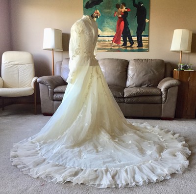 vintage eve of milady wedding dress